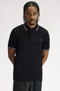 FRED PERRY M3600 10B POLO MAJICA BLKBBBO