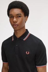 FRED PERRY M3600 05C POLO MAJICA BLKDBSC
