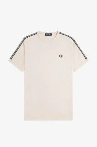 FRED PERRY M4613 28B RINGER MAJICA ECRUN