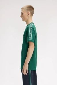 FRED PERRY M4613 Z18 RINGER MAJICA SGREEN