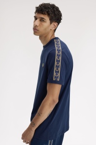 FRED PERRY M4613 9A RINGER MAJICA TBLUECA