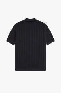 FRED PERRY M2382 102 STRIPE MAJICA BLACK