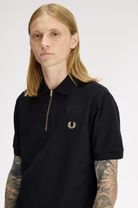 FRED PERRY M2443 90A TAPE POLO MAJICA BKC