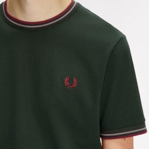 FRED PERRY M1588 85A TWIN MAJICA GRASSBO 