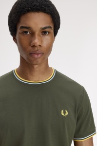 FRED PERRY M1588 05B TWIN MAJICA HGREENLL