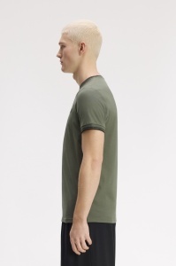 FRED PERRY M1588 Z50 TWIN MAJICA LWGREENB