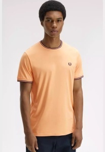 FRED PERRY M1588 82B TWIN MAJICA PEACHFN