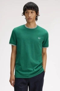 FRED PERRY M1588 81B TWIN MAJICA SGREENL