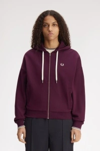 FRED PERRY G3134 37C Ž DUKS ZIPKAP PLUM