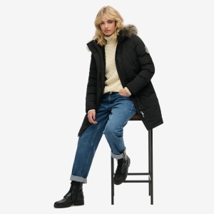 SUPERDRY W5011786 02A EVEREST JAKNA BLACK