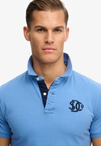 SUPERDRY M1110465A KZM POLO MAJICA DBENAVY