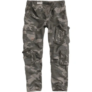SURPLUS AIRBORNE SLIM PANTALONE BLKCAMO