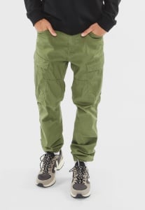 VINTAGE INDUSTRIES CONNER CARGO PANTALONE OLIVE