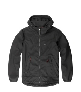 VINTAGE INDUSTRIES JEDD SOFTSHELL JAKNA BLACK