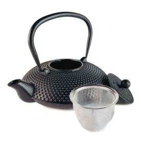 Kurogane Teapot- ceainic din fonta negru 800ml cu filtru din inox - Img 2
