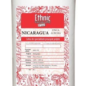 Cafea de specialitate prajita si macinata NICARAGUA FINCA AURORA 400g cutie