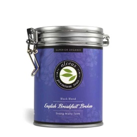 ENGLISH BREAKFAST BROKEN SUPERIOR TEA ALVEUS BLACK BLEND STRONG MALTY Taste 175g cutie