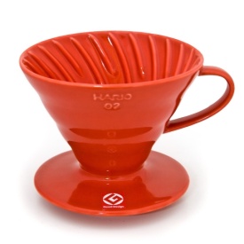 HARIO COFFEE DRIPPER V60 TIP 02 (RED)