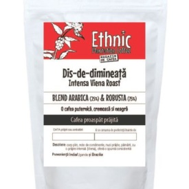 CAFEA proaspat prajita si macinata "Dis#de#dimineata" 25% Arabica & 75% Robusta 1kg plic - Img 2