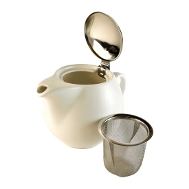 Haiku Teapot Black - ceainic ceramic alb 500ml - Img 2