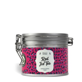 RED ICE TEA PREMIUM BLEND ALVEUS Mango Papaya Taste 100g CUTIE