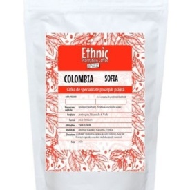 Cafea de specialitate prajita boabe COLOMBIA SOFIA Arabica 1kg plic