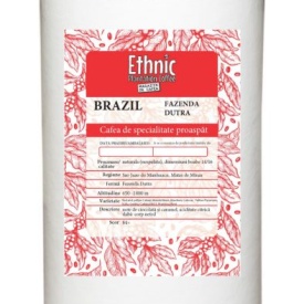 Cafea specialitate boabe Arabica BRAZILIA DUTRA 1kg plic