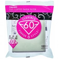 FILTRE din HARTIE pentru Hario V60 TIP 01 sau TIP 02 - 100 buc - Img 2
