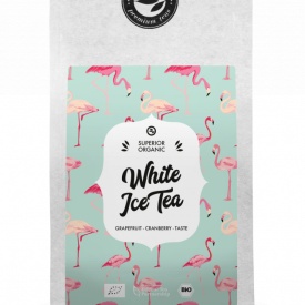 WHITE ICE TEA PREMIUM BLEND ALVEUS HANDMADE Grapefruit Cranberry Taste 100g plic