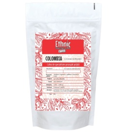 Cafea de specialitate prajita si macinata COLOMBIA LUGERO Arabica 500g plic