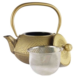 Kinra Teapot- ceainic japonez din fonta 800ml cu filtru din inox - Img 2