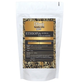 Cafea de specialitate prajita si macinata ETHIOPIA washed Konga Yirgacheffe 1kg