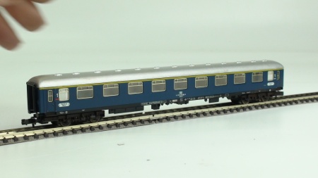 Fleischmann 8110 Sneltrein blauw 1e klasse gebruikt N (1:160) OVP