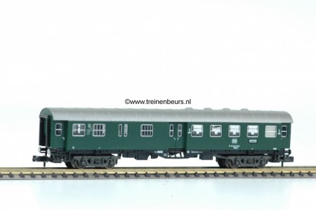 Fleischmann 8127-GBV Sneltrein UMBAU wagon 4-assig 2e klasse +bagage MET BINNENVERLICHTING gebruikt N (1:160) OVP