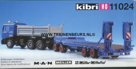 KIBRI 11024 MB Actros truc met dieplader