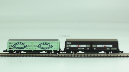 Märklin 82152 Set van 2 schuifwandwagens