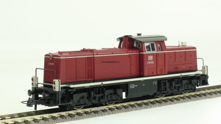 Roco 67874 Diesellok V90 065 DB donkerrrood