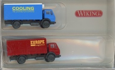 WIKING 2 vrachtauto's Sebdhofer/Rutherer