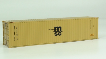 Evermodel container 40' bedrukte zijkanten MSC