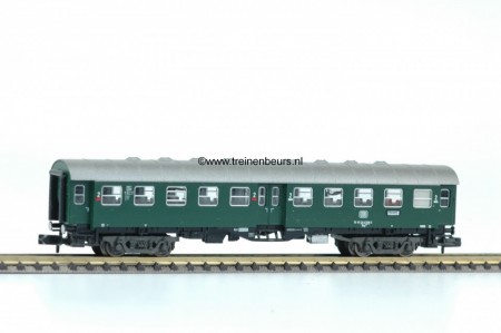 Fleischmann 8128-GBV Sneltrein UMBAU wagon 4-assig 2e klasse MET BINNENVERLICHTING gebruikt N (1:160) OVP