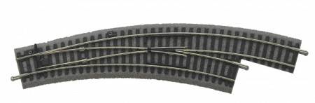 PIKO 55423 Gebogen wissel rechts R2/R3 handbediening NIEUW