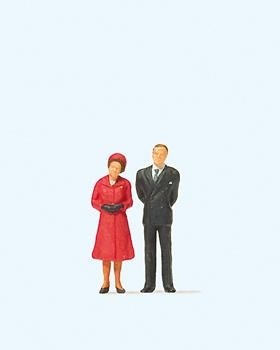 PREISER 28132 HM de Koningin en Prins Philip