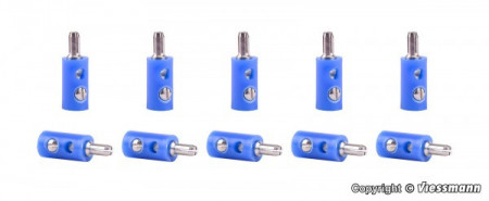 VIESSMANN 6874 10 banaanstekers blauw oude type (dikker)\