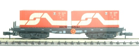 Arnold Rapido 4956 Containerwagen met twee 30'' containers gebruikt OVP