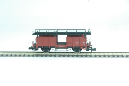 Fleischmann 8224-G Autotransport Autotransporter zonder voertuigen gebruikt N (1:160) OVP