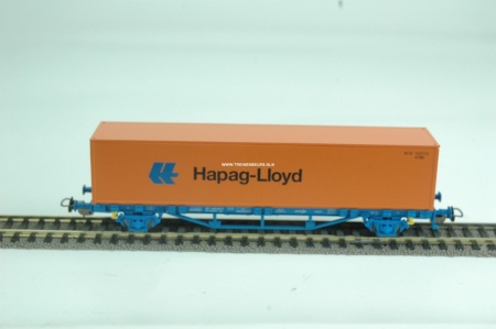 PIKO Containerwagen HAPAG-LLOYD UIT STARTSET (vrijwel gelijk 57700)