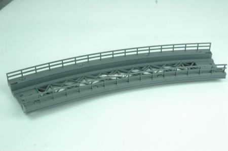 MA 7269-G1 Märklin M (H0) Gebogen brug R2 voor M-rails gebruikt goede kwaliteit
