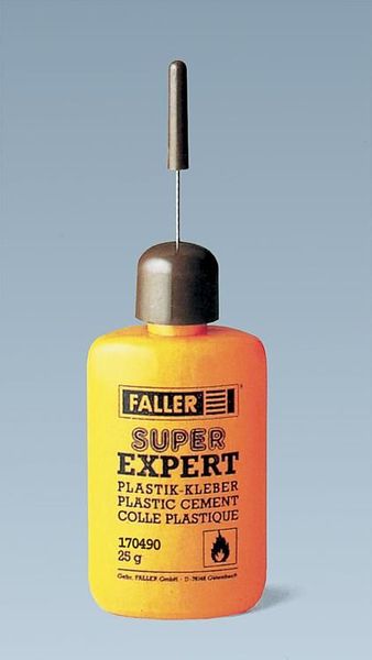 FALLER 170490 SUPER-EXPERT PLASTICLIJM 25 G