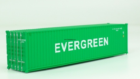 Evermodel container 40' bedrukte zijkanten EVERGREEN