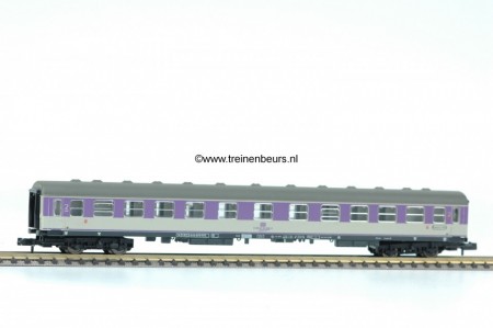 Fleischmann 8117 Sneltrein Rijtuig 2e klasse lila/grijs gebruikt OVP